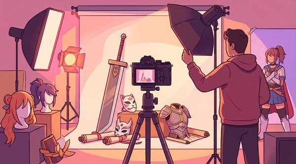 Cosplay摄影技巧视频教程 - 动漫角色拍摄全流程 - shxlggs.cn